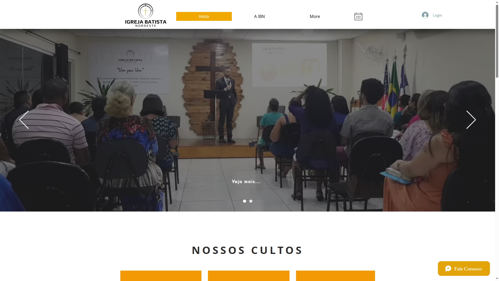Interior de igreja